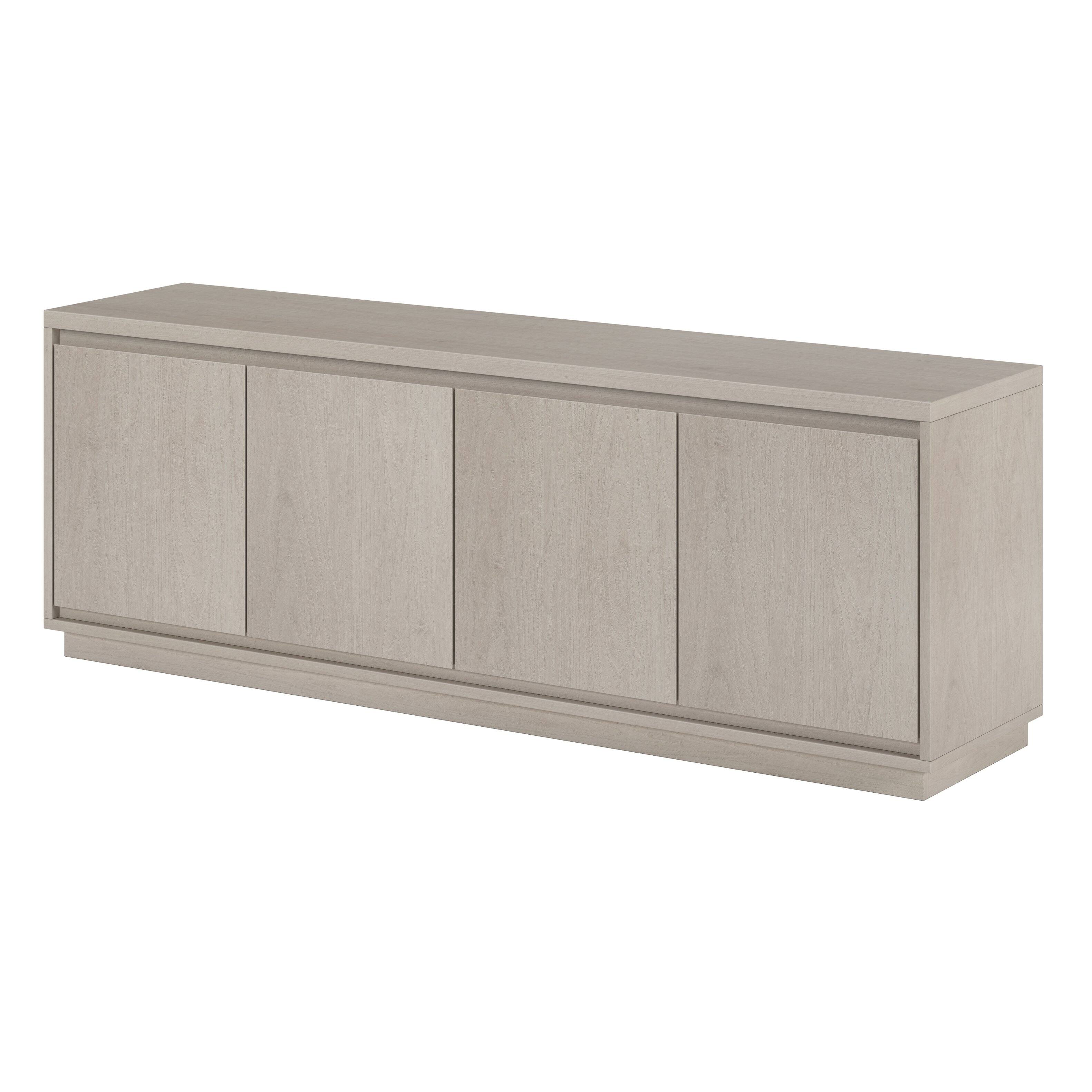 Alt View 14. Camden&Wells - Presque TV Stand Fits Most TVs up to 75 inches - Alder White.