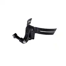 Front. Kitcheniva - Motorcycle Helmet Camera Mount Motorbike Hat Chin Bracket Holder For GoPro - Black.