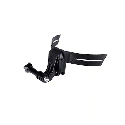 Front. Kitcheniva - Motorcycle Helmet Camera Mount Motorbike Hat Chin Bracket Holder For GoPro - Black.