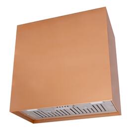 Akicon - 30 inches - Externally Vented - Wall Range Hood - Copper
