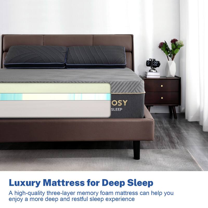 Luxury Mattress for Deep Sleep

A high-quality three-layer memory foam mattress can help you enjoy a more deep and restful sleep experience.