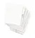 Alt View 5. Avery - Premium Collated Legal Paper Dividers, 1-25 & Table of Content Tabs, Style, Letter Size, Bottom Tab - White.