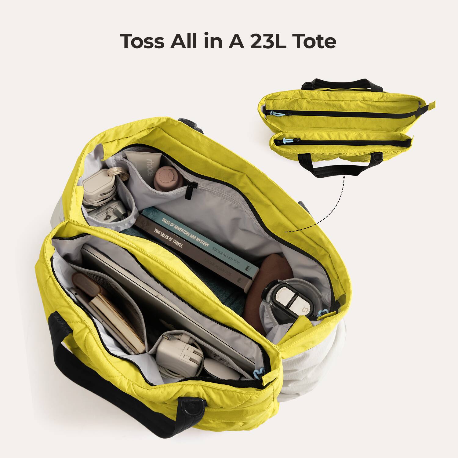 Toss All in A 23L Tote  
O t rhode  
TEOF  
DI TWO TALES ADVENTURE - AND TRAVEL MYSTERY  
EDOAR ALLAN - POE  
CALLANTO