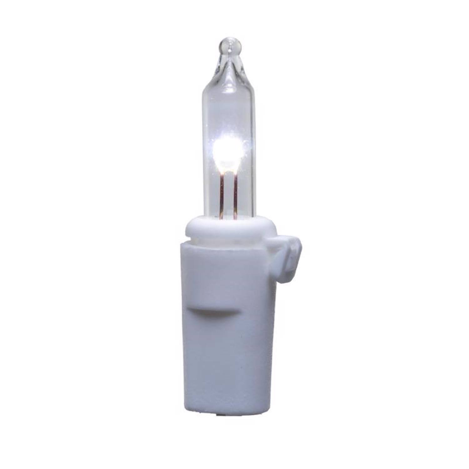 Left. Celebrations - Celebrations Classic LED T5 Pure White 100 ct Icicle Christmas Lights 6 ft..