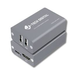 J-Tech Digital - 4K 30Hz UVC to HDMI Converter Adapter - Silver