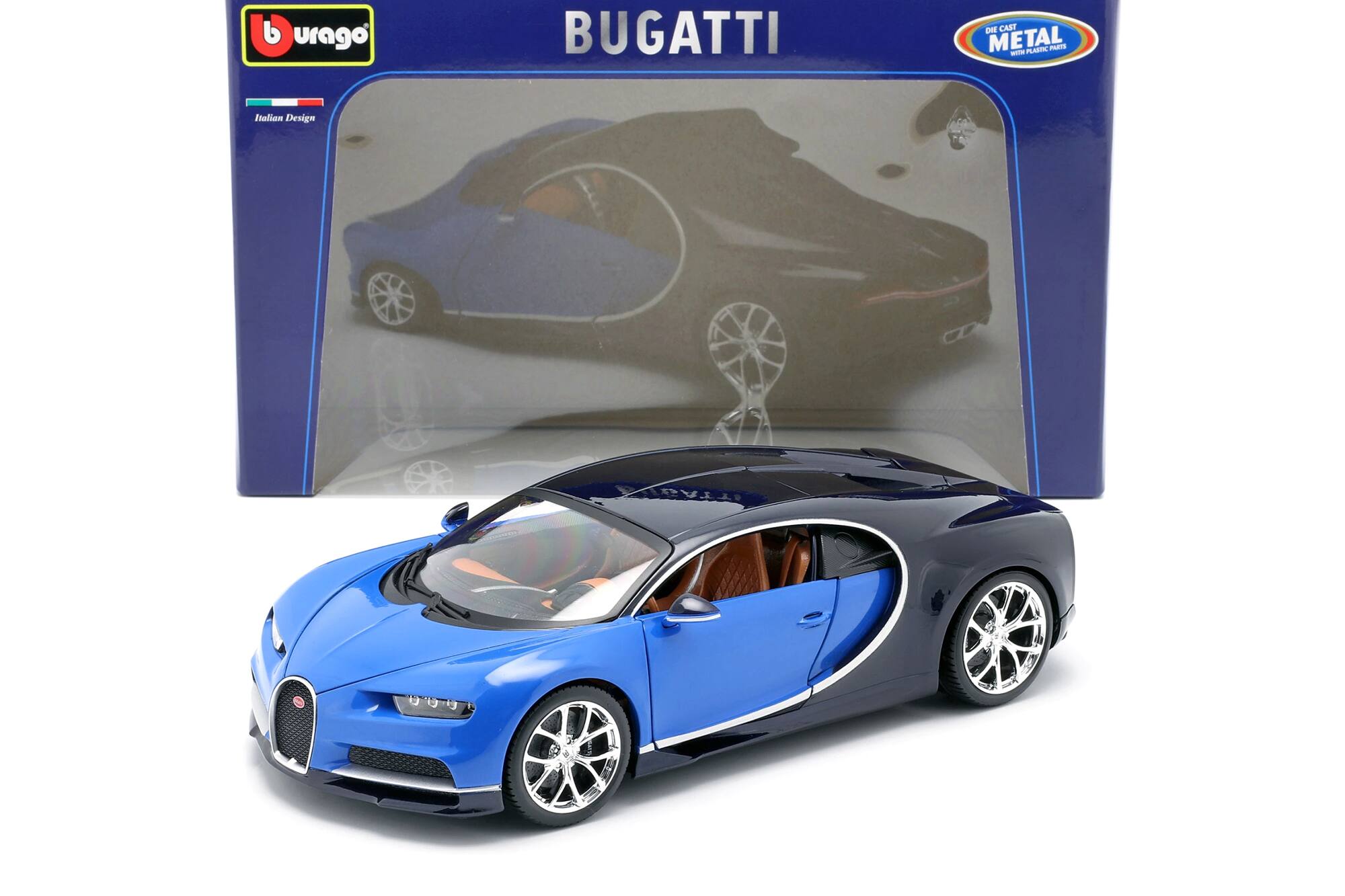 Bugatti die cast metal Italian Design