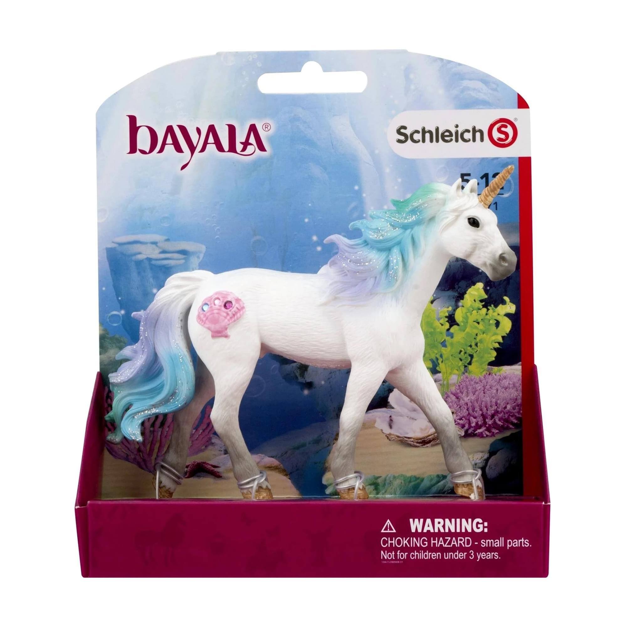 bAYALA  
Schleich S  
51 5 1  
WARNING: CHOKING HAZARD - small parts. Not for children under 3 years.