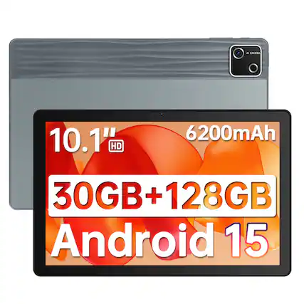 AI CAMERA
10.1" HD
6200mAh
30GB+128GB
Android 15