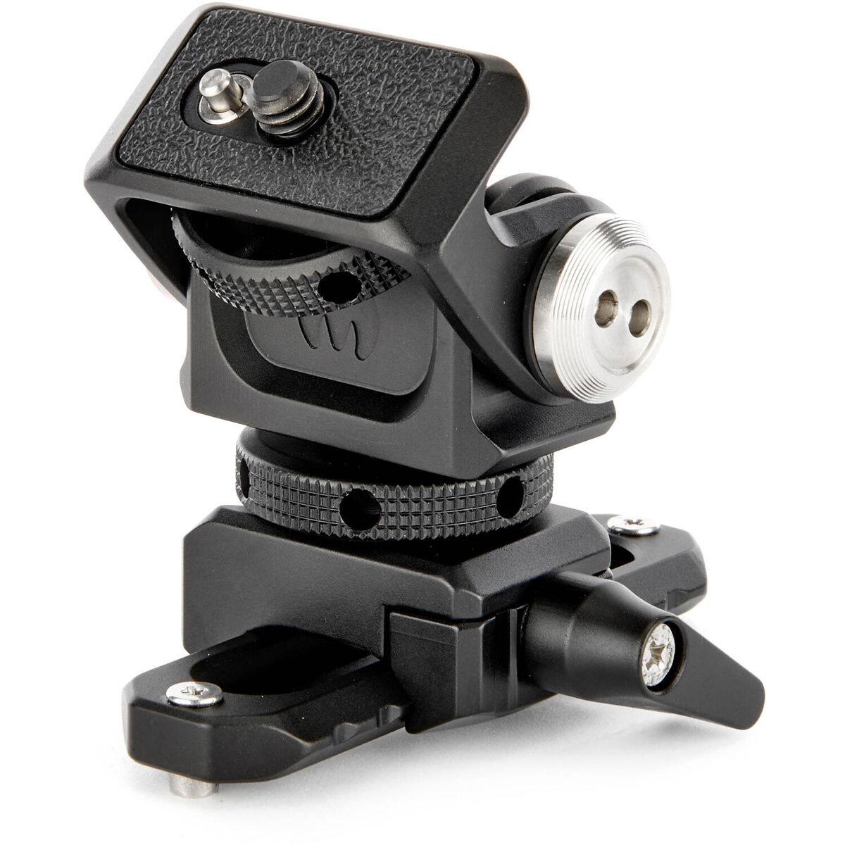 Alt View 5. 3 Legged Thing - 3 Legged Thing Monty 3 Monitor Mount Kit w/Cold Shoe  Picatinny Rail Clamp.