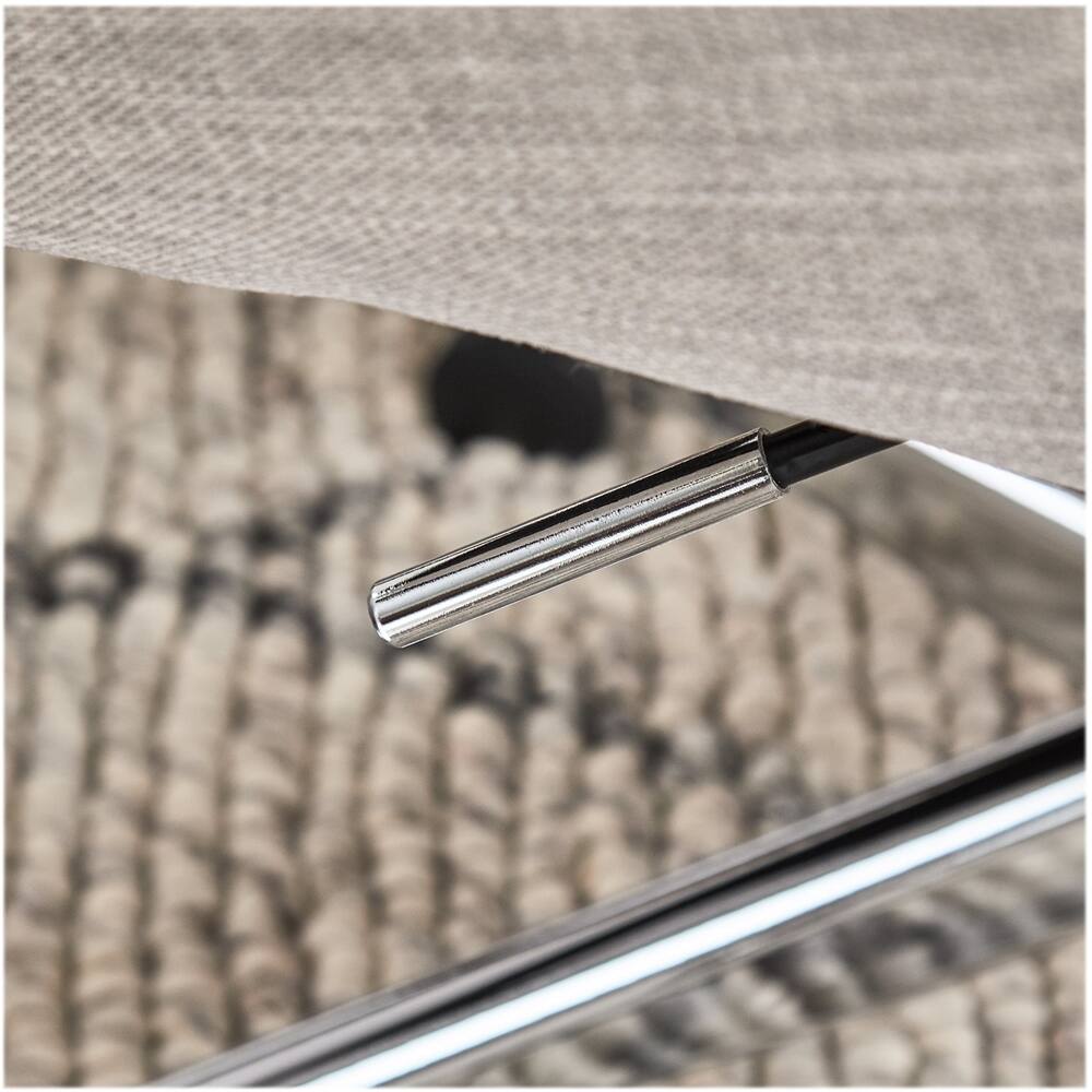 Alt View 19. Serta - Ashland Memory Foam & Twill Fabric Home Office Chair - Lure Light Gray.