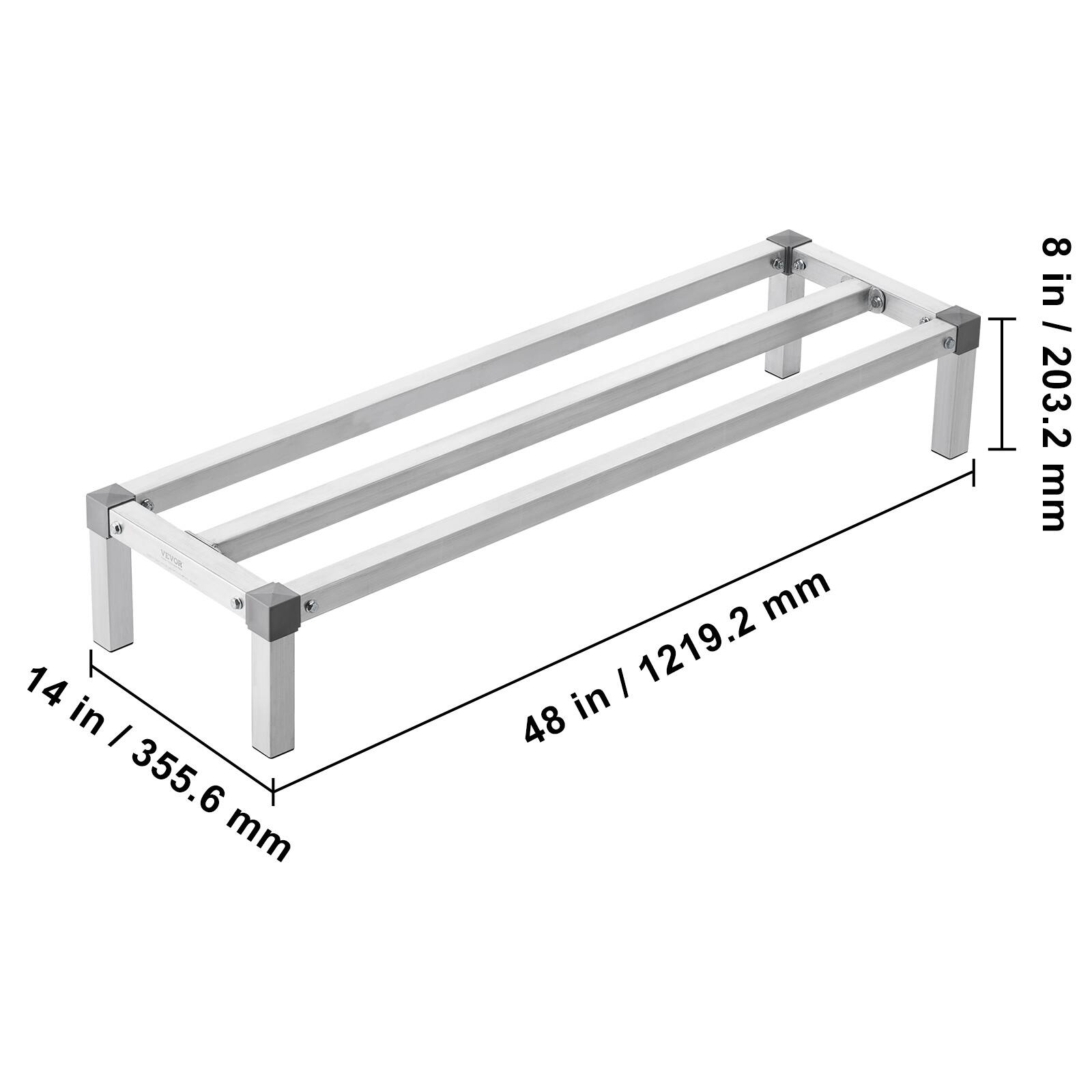 14 in / 355.6 mm  
48 in / 1219.2 mm  
8 in / 203.2 mm