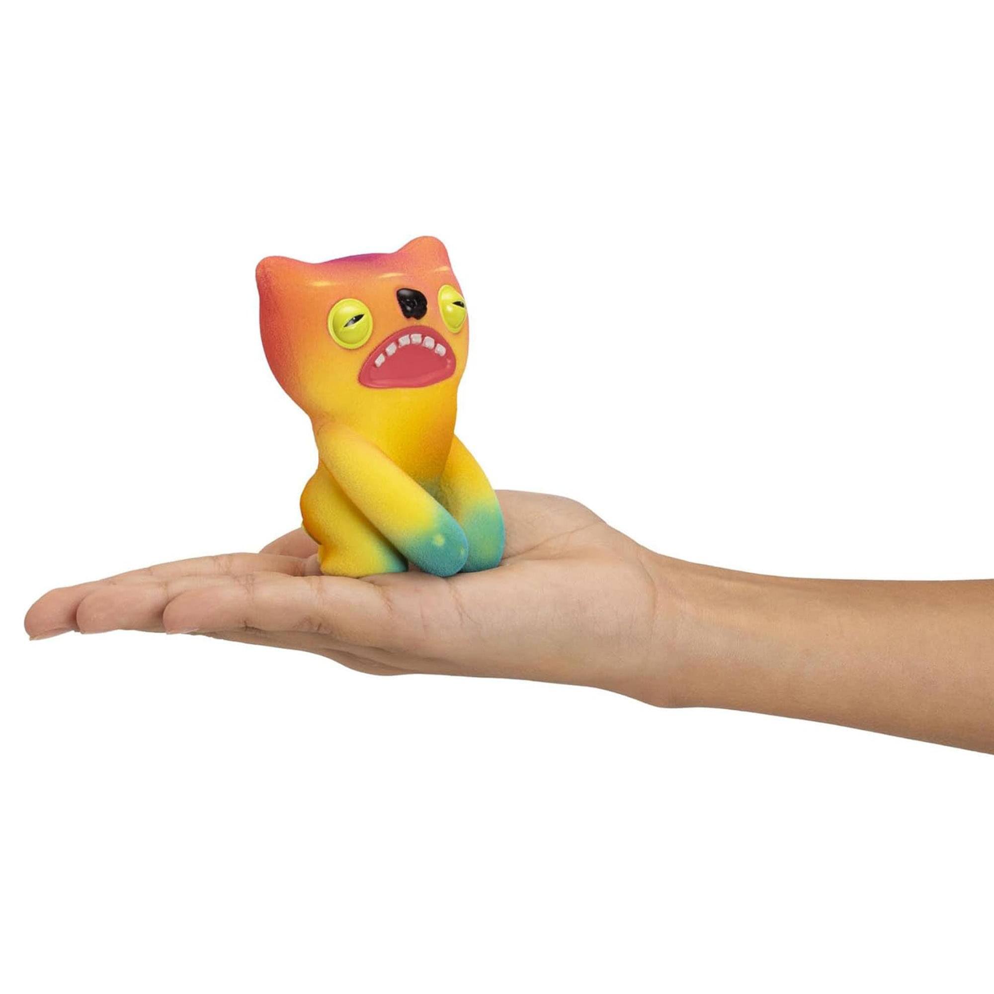 Alt View 2. ZURU - Fuggler Farting 3.5 Inch Vinyl Figure | Dark Multi Fuggler - Multi-Colored.