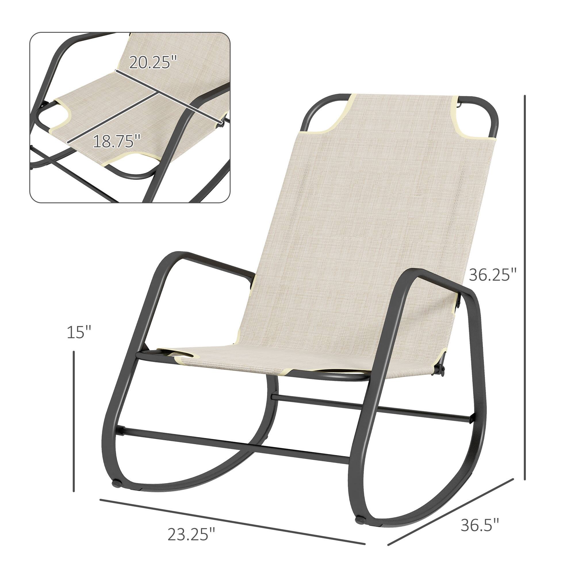 The dimensions of the chair are:

- Width: 36.25"
- Depth: 23.25"
- Height: 15"
- Seat width: 20.25"
- Seat depth: 18.75"