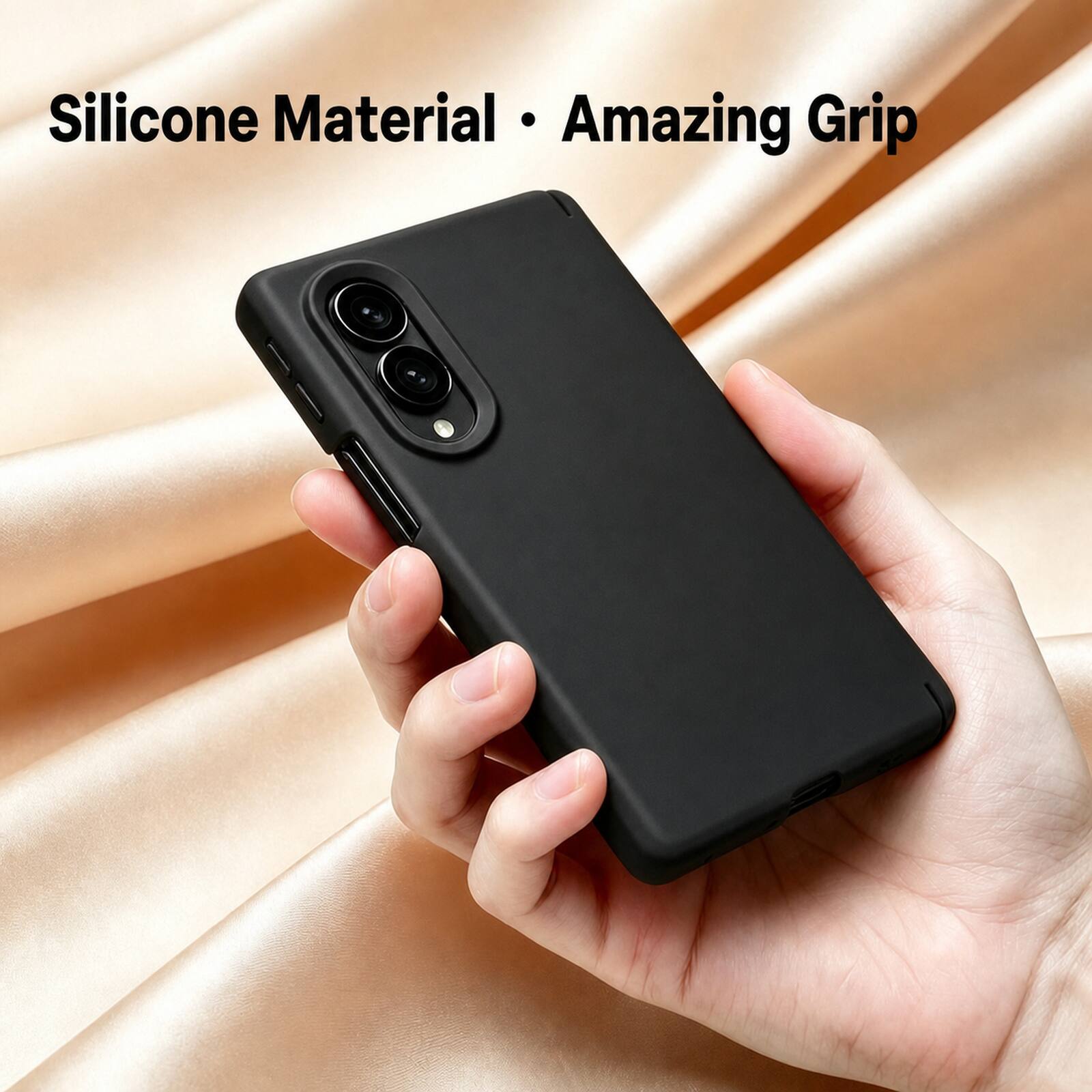 Silicone Material · Amazing Grip