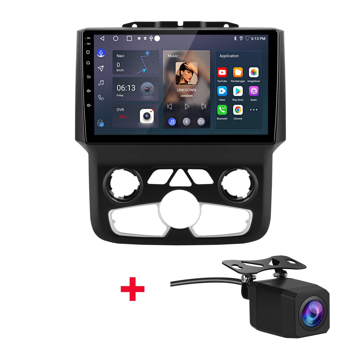 - 6:13 PM
- Navi 0 km/h
- Music Application
- 06:13 Friday
- DVR REC
- YouTube
- File Manager
- ImageScan
- Video
- Play Store
- Radio
- Bluetooth
- Chrome
- Unknown
- LNEALWN
- uTube
- Manager
- amagetican
- -d Pay
- Rado
- RFC
- LP
- Muti Chisma
