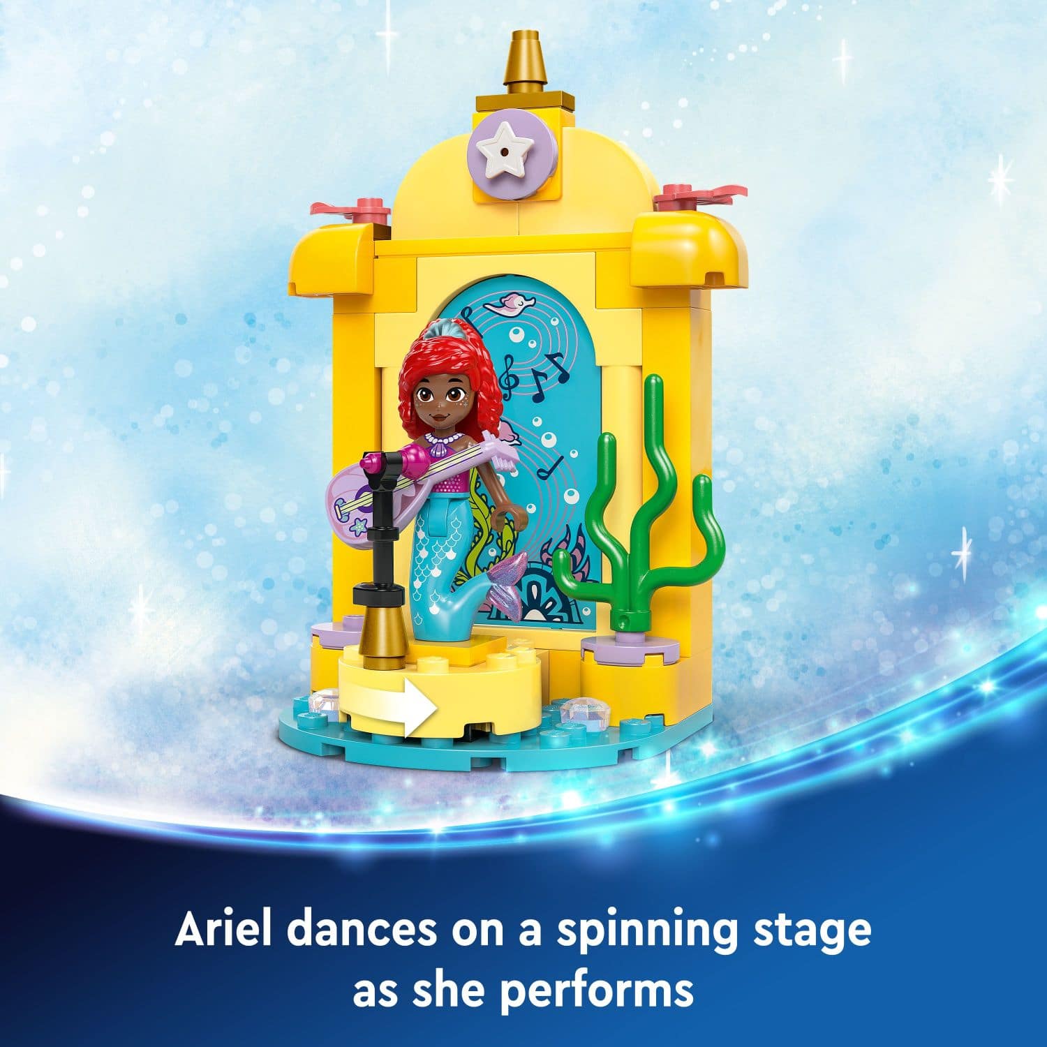 Lego Disney Princess Ariel’s Music Stage, Disney Princess Toy 43235 