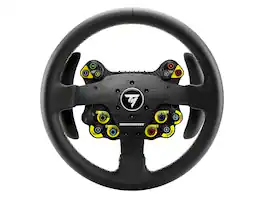 Thrustmaster - EVO Racing 32R Wheel (Leather Wrapped, Detachable Hub - PS4, PS5, Xbox, PC) - Multicolor