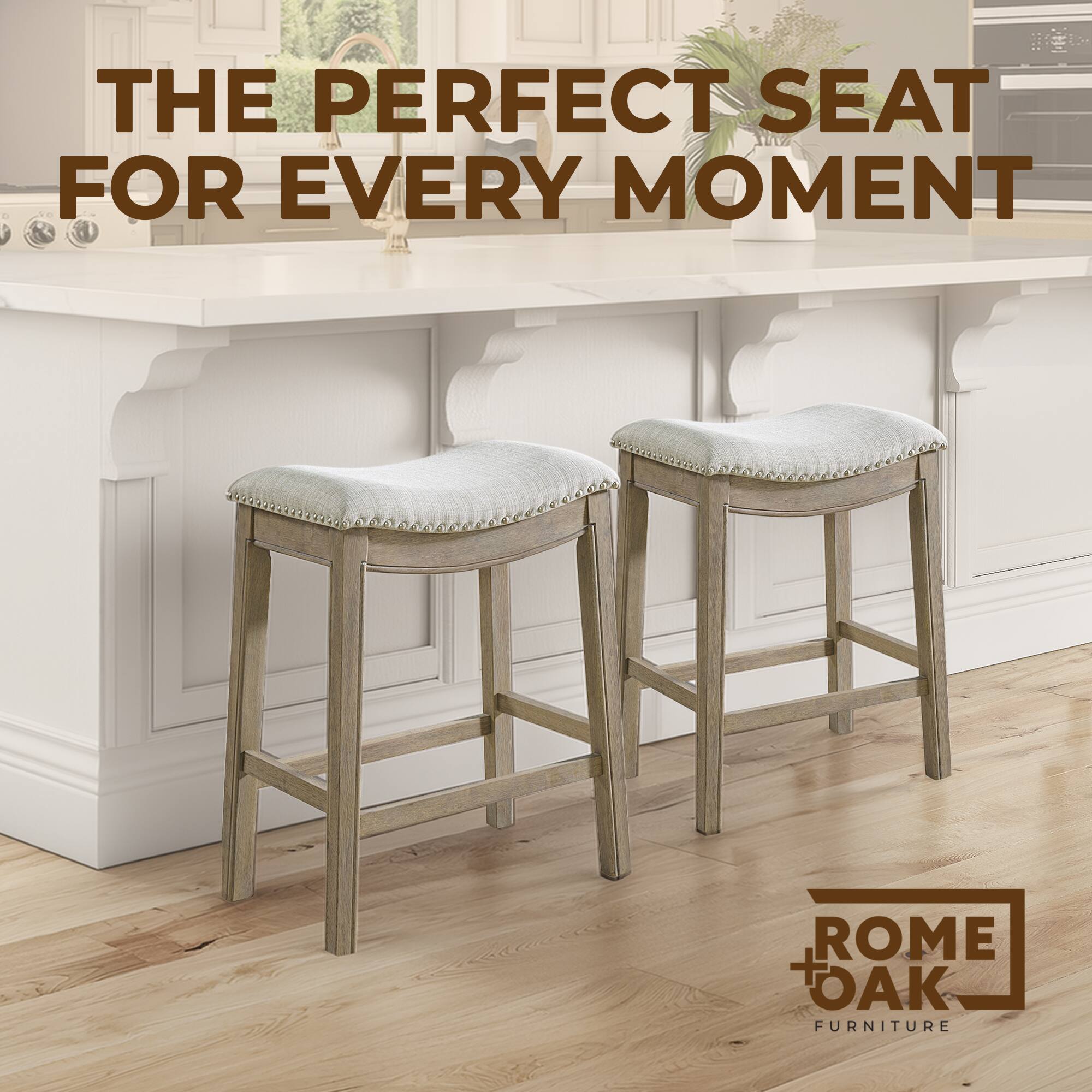 THE PERFECT SEAT FOR EVERY MOMENT  
ROME + OAK FURNITURE