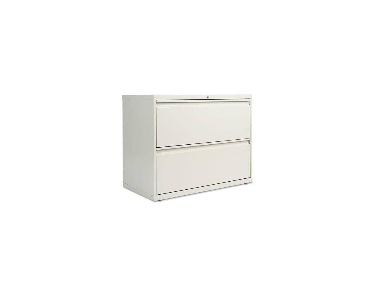Alt View 7. Alera - Alera 2-Drawer Lateral File, Light Gray, 36" x 18" x 28", Each (ALEHLF3629LG).
