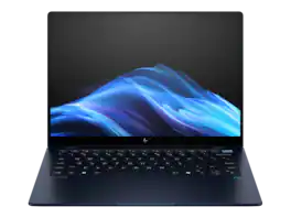 HP - EliteBook Laptop Computer 14" 2.2K Touch Screen Snapdragon X Elite 32 GB - Atmospheric blue aluminium