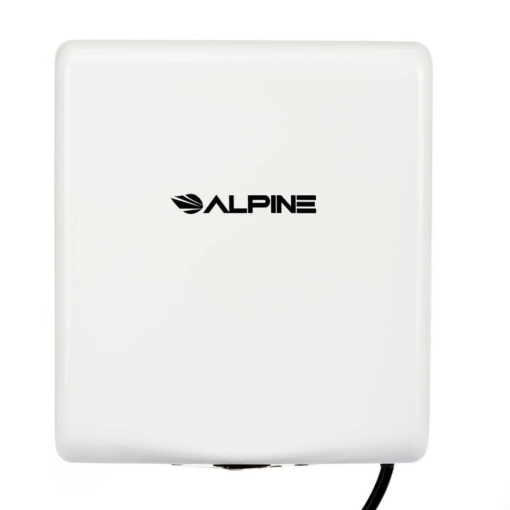 Alpine Industries - Willow Commercial High Speed Automatic 120V Electric Hand Dryer - White