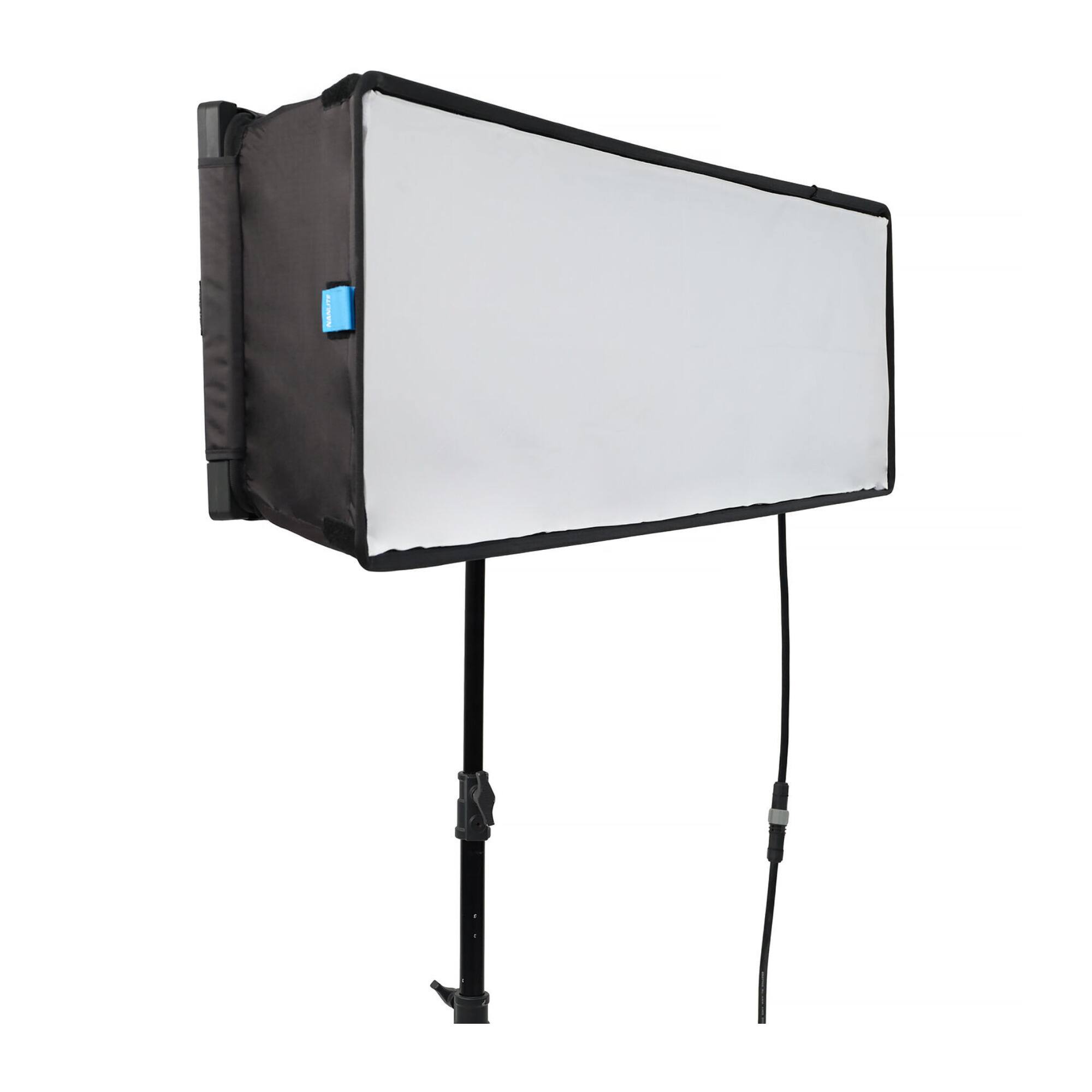Back. NANLITE - Nanlite PavoSlim 240CL 4x1 240W RGBWW LED Panel Light with CRMX.