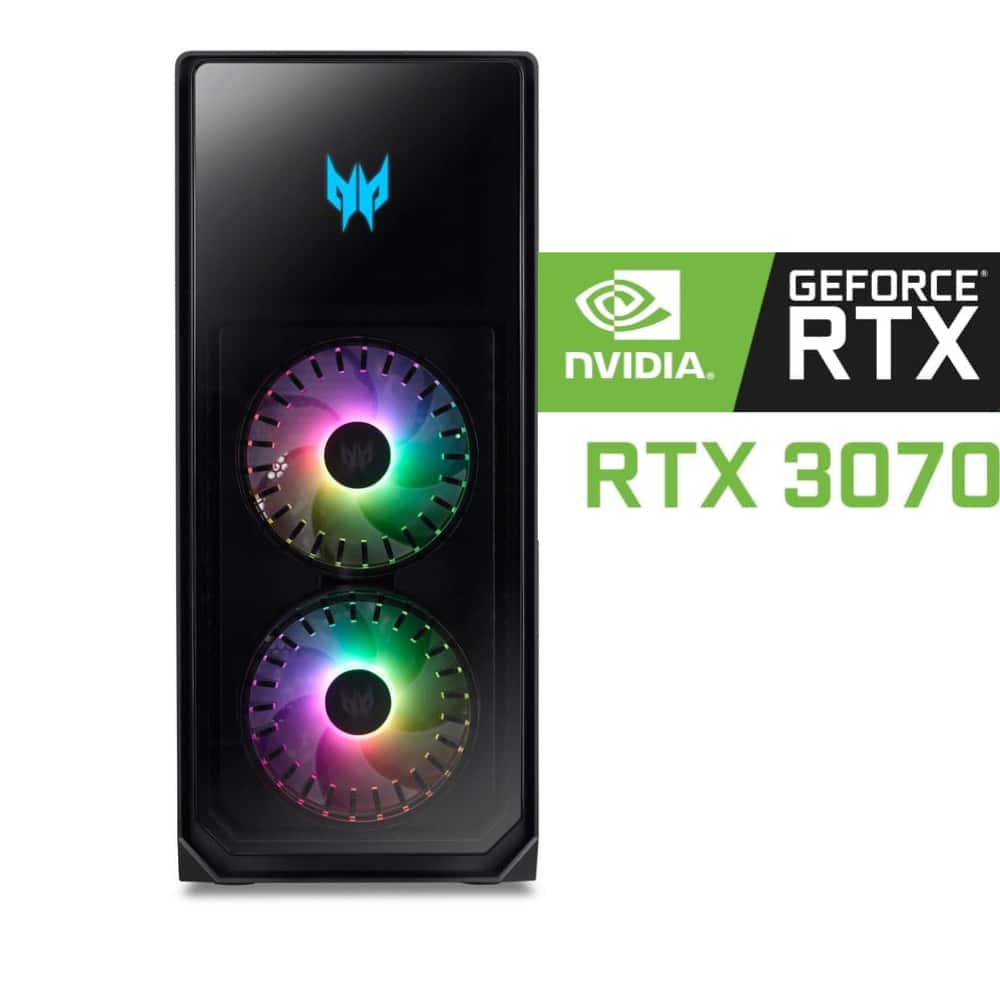 Acer - Refurbished Excellent - Refurbished Predator Orion PO5-650-UB11 Gaming Desktop 16GB RAM 1TB SSD Intel Core i7-13700F 16-core W11H - Black