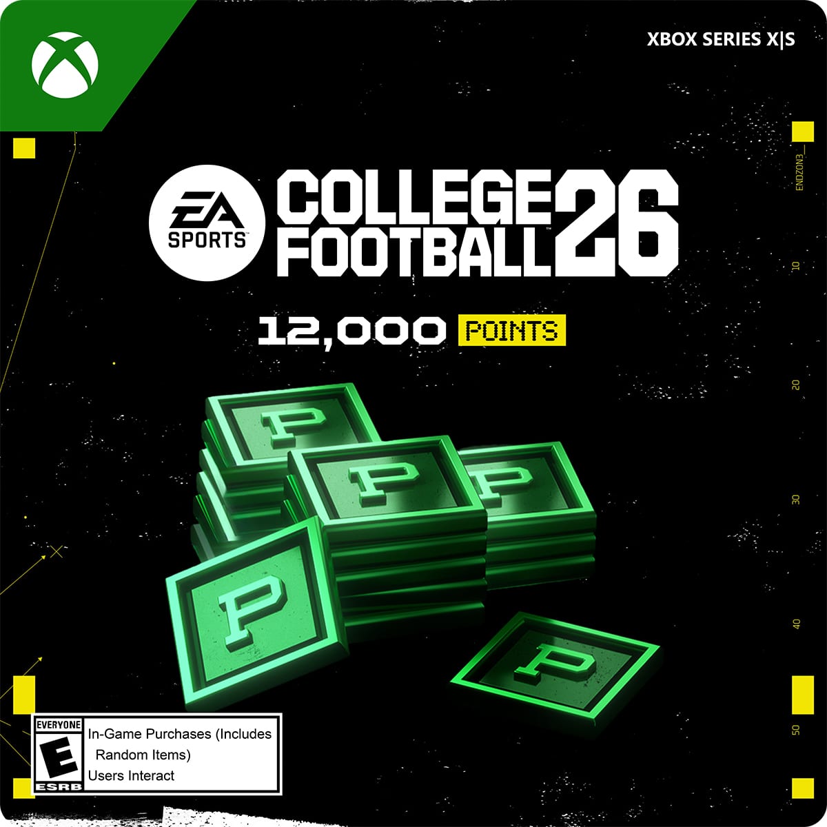 College Football 26: 12,000 Points [Digital]
