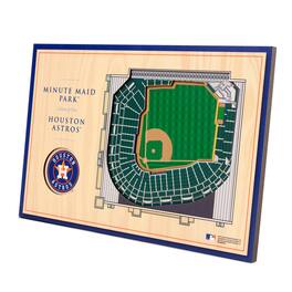 YouTheFan - Houston Astros 14'' x 10.5'' 3D StadiumViews Desktop Display - Brown