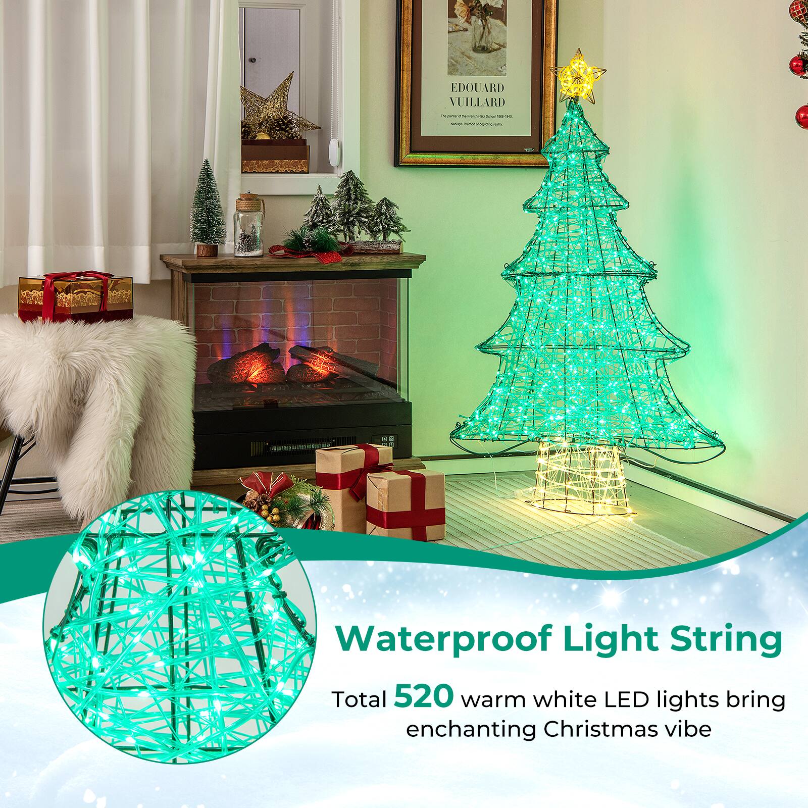 EDOUARD VUILLARD

0g servin YOU have SOW X

Salvings - special -

Waterproof Light String
Total 520 warm white LED lights bring enchanting Christmas vibe