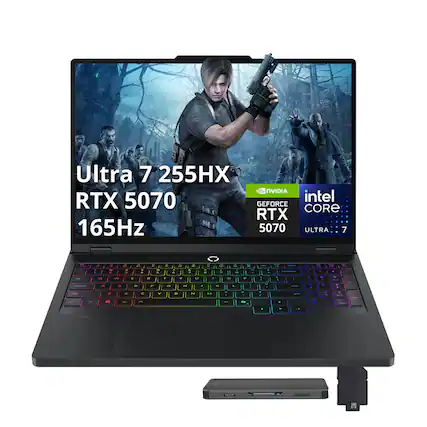 Ultra 7 255HX
NVIDIA RTX 5070
Intel Core i7
165Hz
Ultra 7