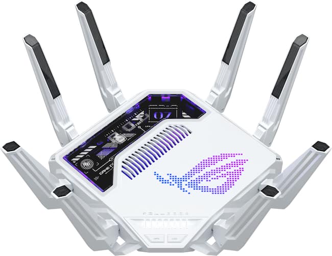 Rog Router Price Wi-Fi Routers - Package ASUS ROG Rapture GT-BE19000AI Tri-Band Wi-Fi 7 ...