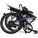 Alt View 17. Huffy - Oslo Folding E-Bike w/ 25 mi max Operating Range & 20 mph max Speed - Charcoal.