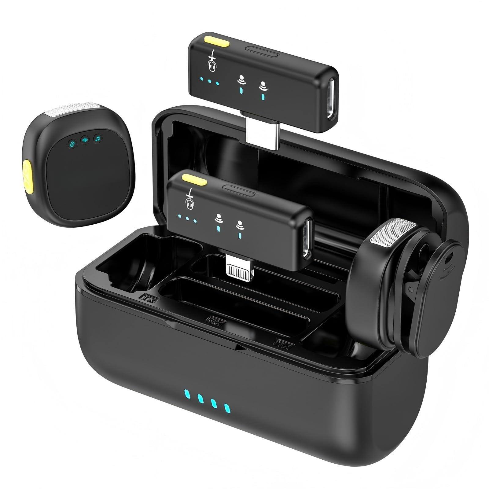 Black USB-C + Lightning (Black)