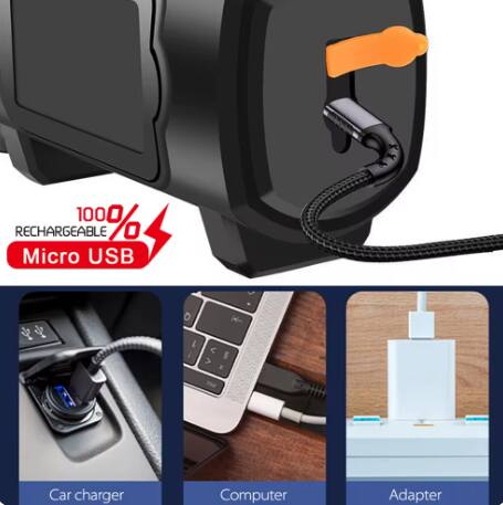100% Rechargeable Micro USB Car Charger, Computer Adapter