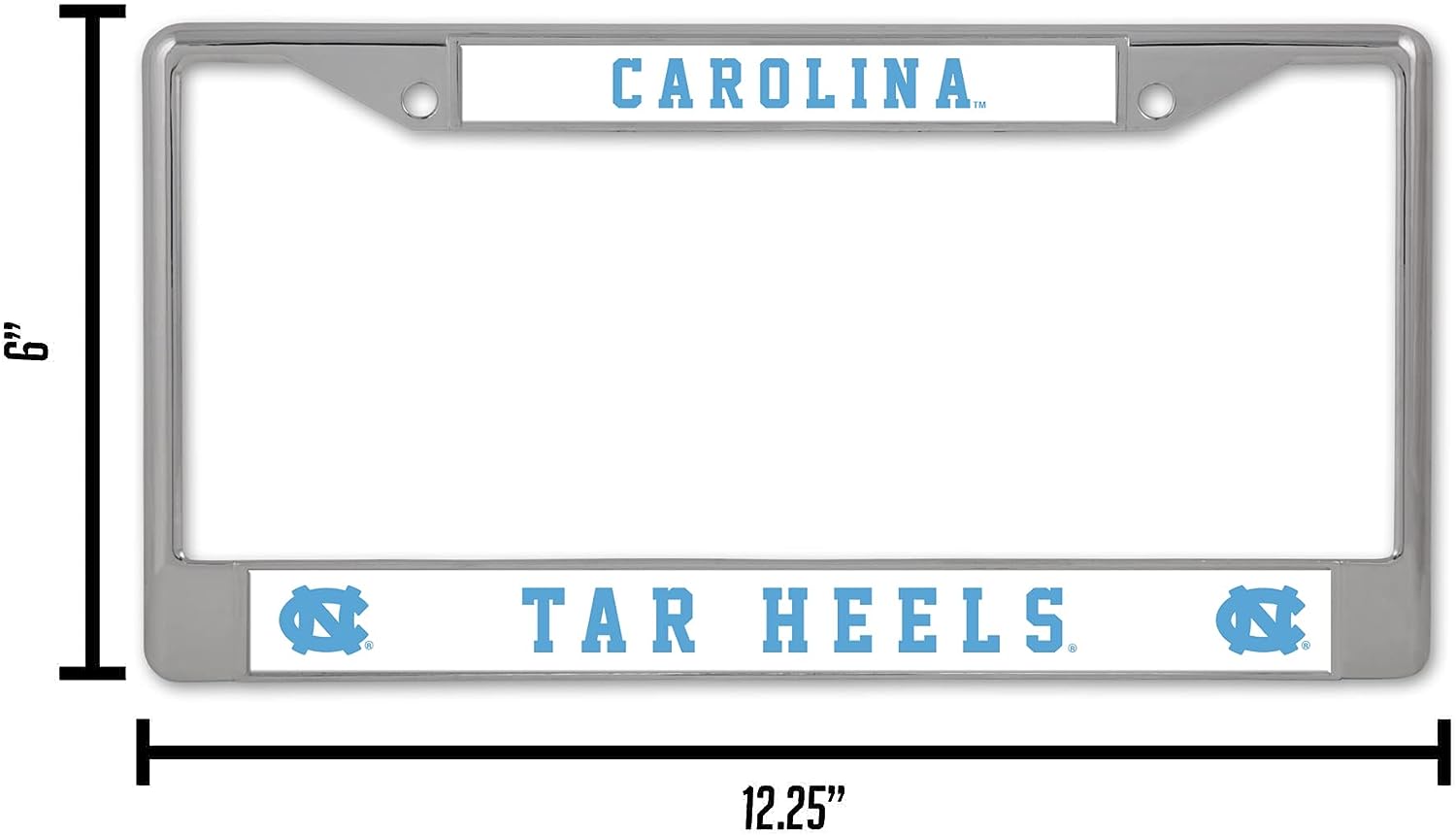 CAROLINA  
TAR HEELS  

12.25"