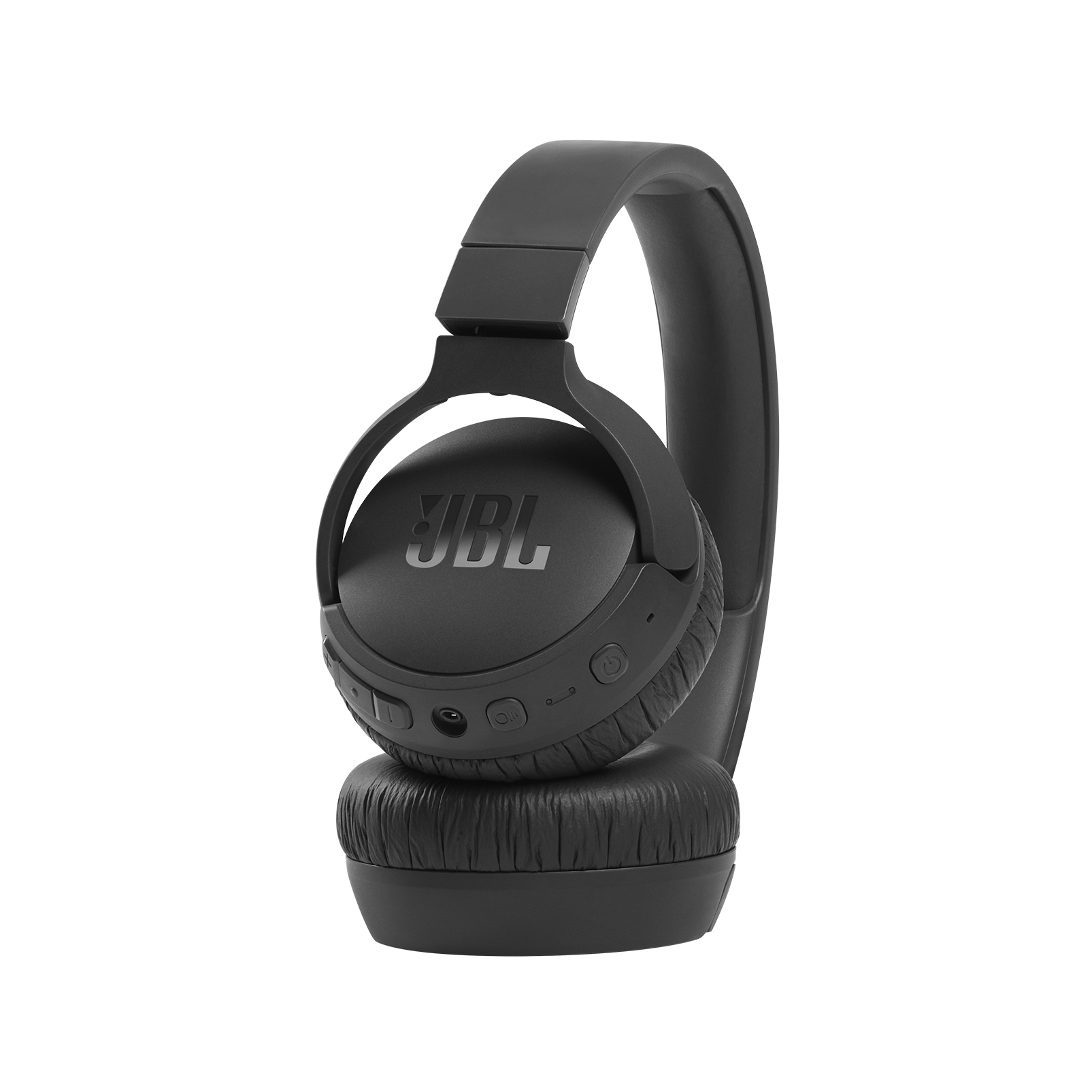 Alt View 9. JBL - JBL Tune 660NC - Wireless, on-ear, active noise-cancelling headphones - Black - Black.