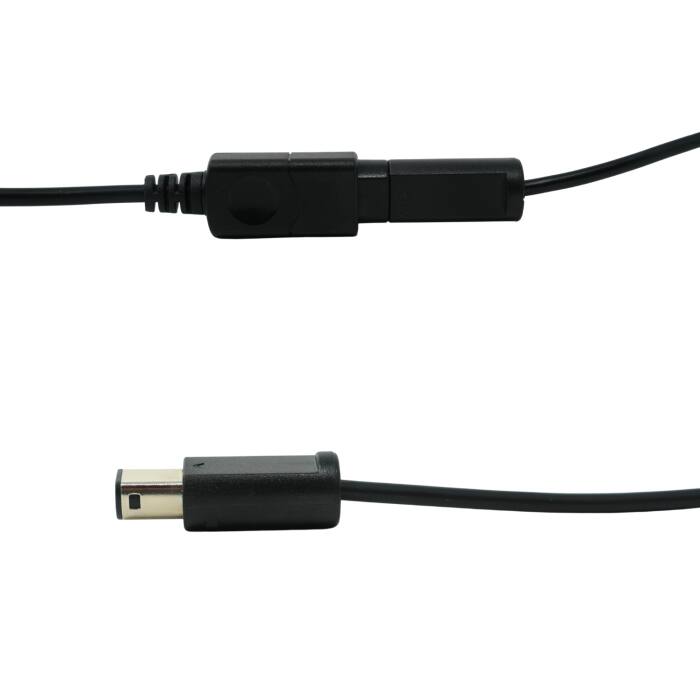 Alt View 3. Old Skool - Gamecube Controller Extension Cable - Black.