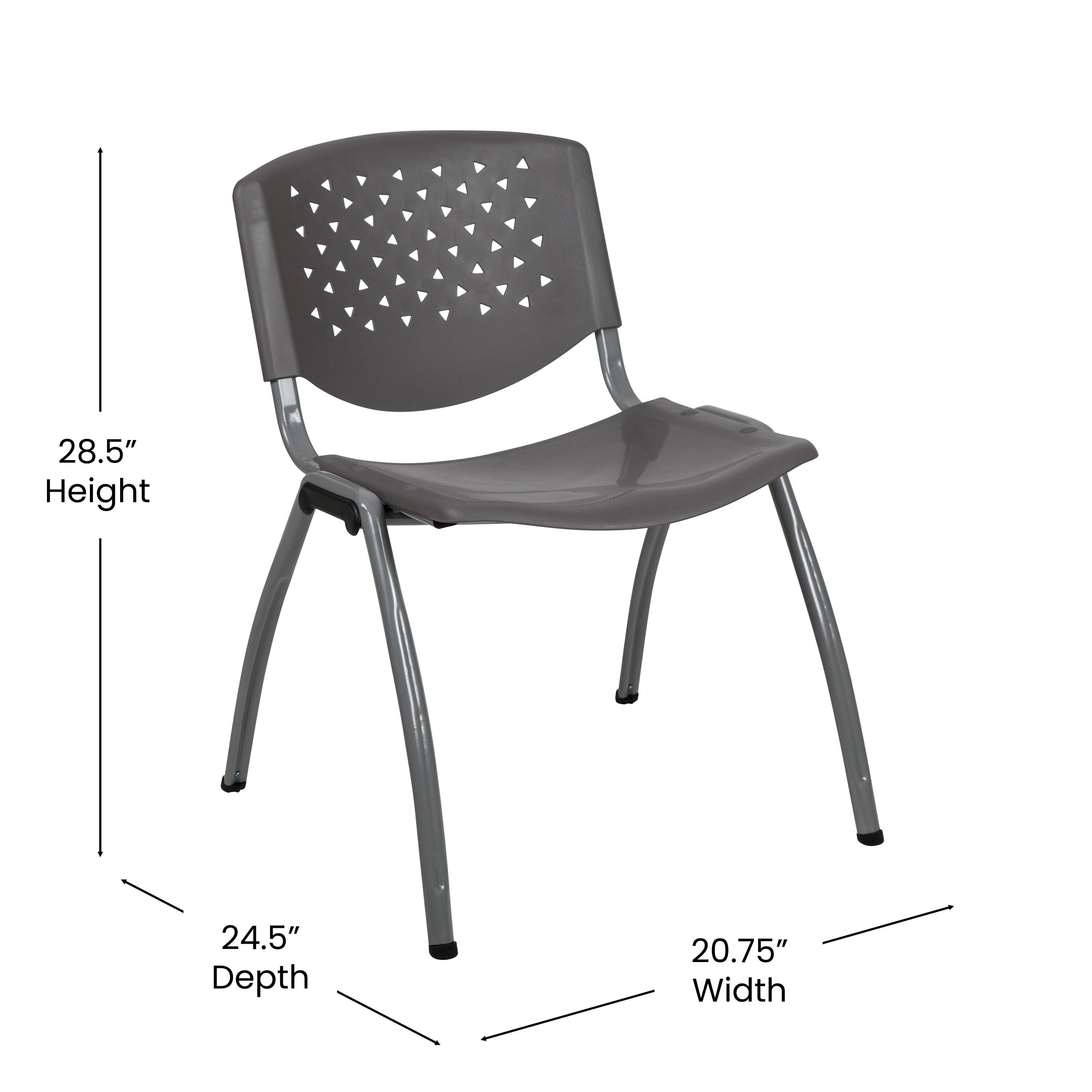 28.5" Height  
24.5" Depth  
20.75" Width
