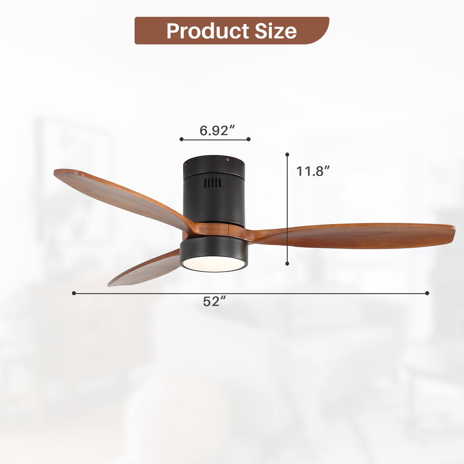 Product Size  
6.92"  
11.8"  
52"