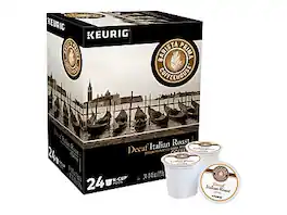 Barista Prima - Italian Roast Decaf Coffee, Dark Roast, Keurig® K-Cup® Pods, 24/Box (6624)