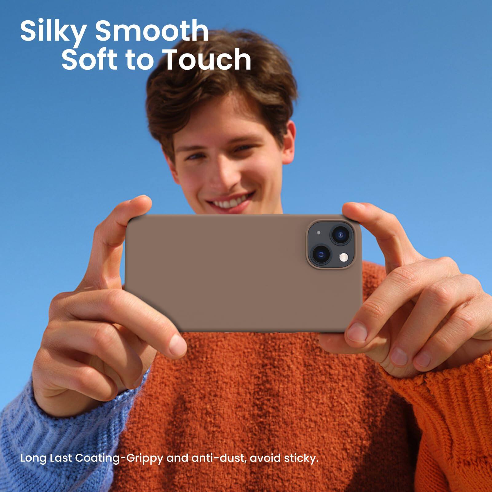 Silky Smooth Soft to Touch

Long Last Coating-Grippy and anti-dust, avoid sticky.