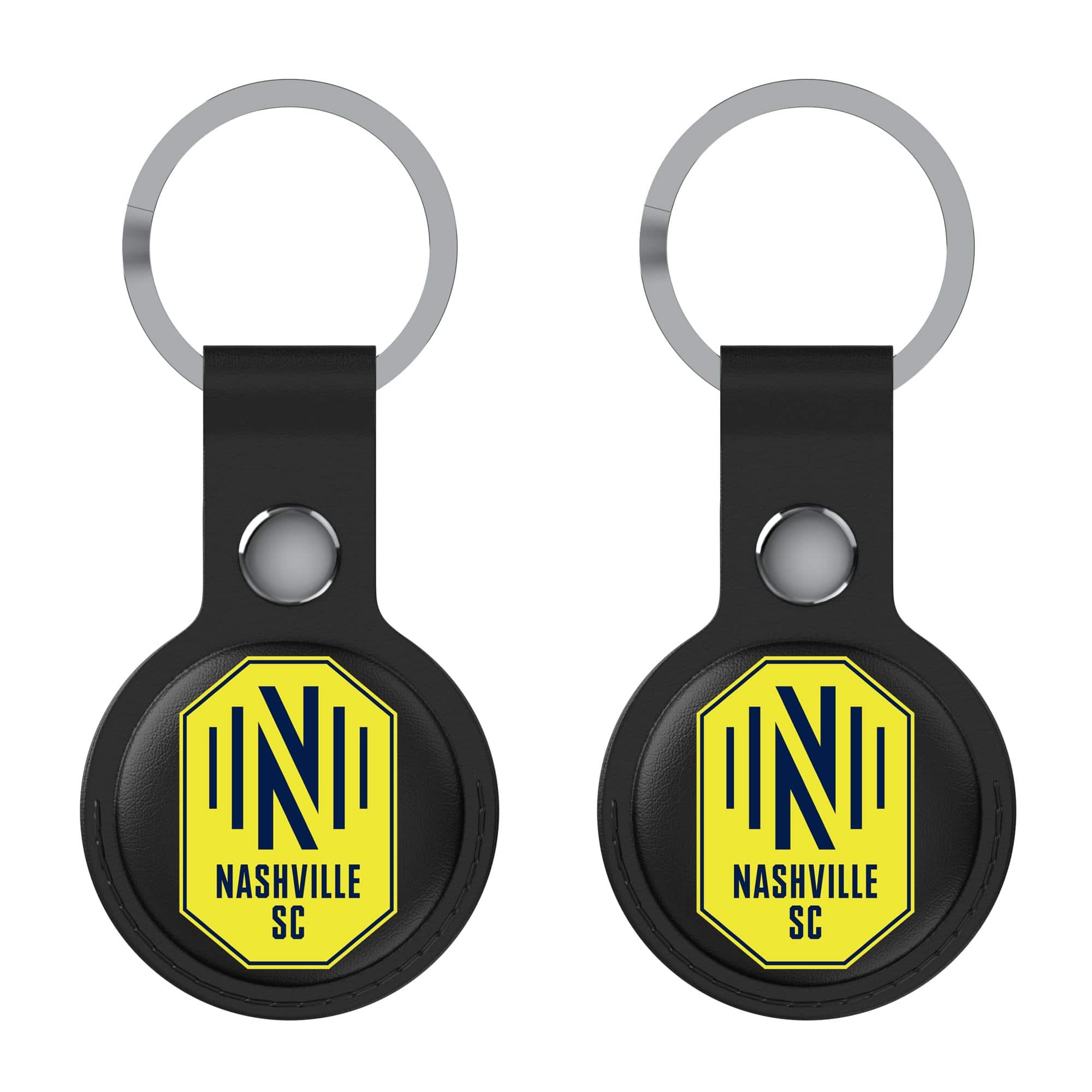 Keyscaper - Nashville SC Two-Pack Insignia AirTag Holders - No Size - Black