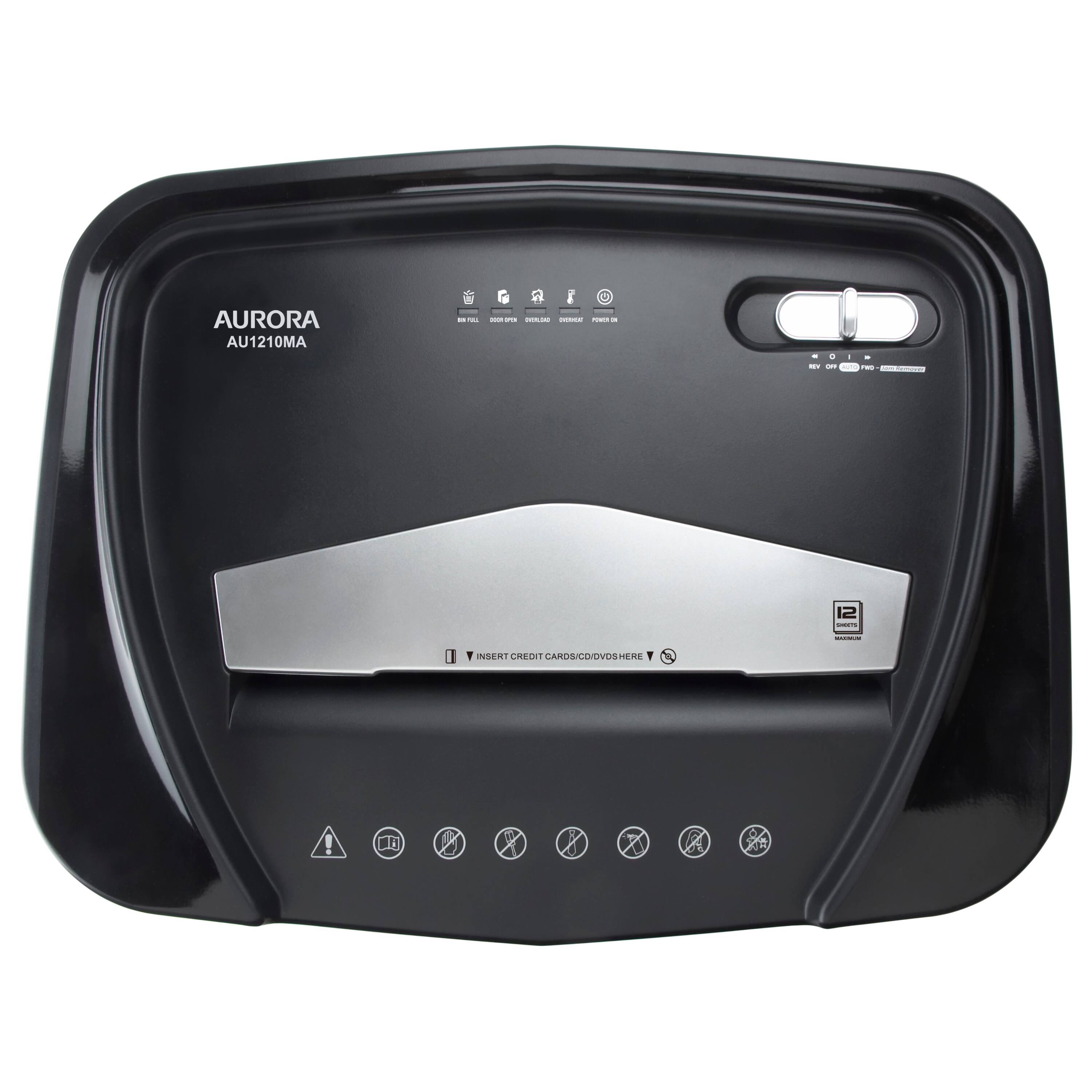 AURORA AU1210MA - INSERT CREDIT CARDS/CD/DVDS HERE