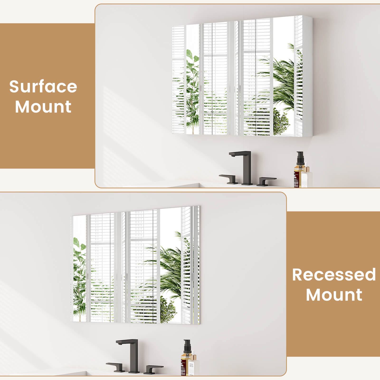 Surface Mount  
Recessed Mount