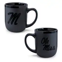 WinCraft - Ole Miss Rebels 17oz. Ceramic Mug - Black