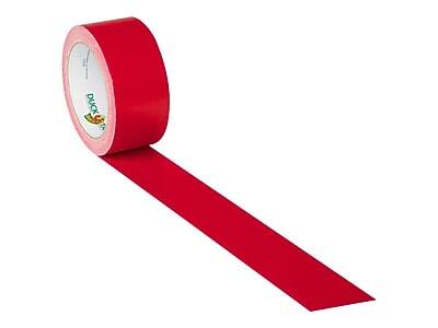 Alt View 3. Duck - Duck Heavy Duty Duct Tape, 1.88" x 20 Yds., Red (1265014) - Red.