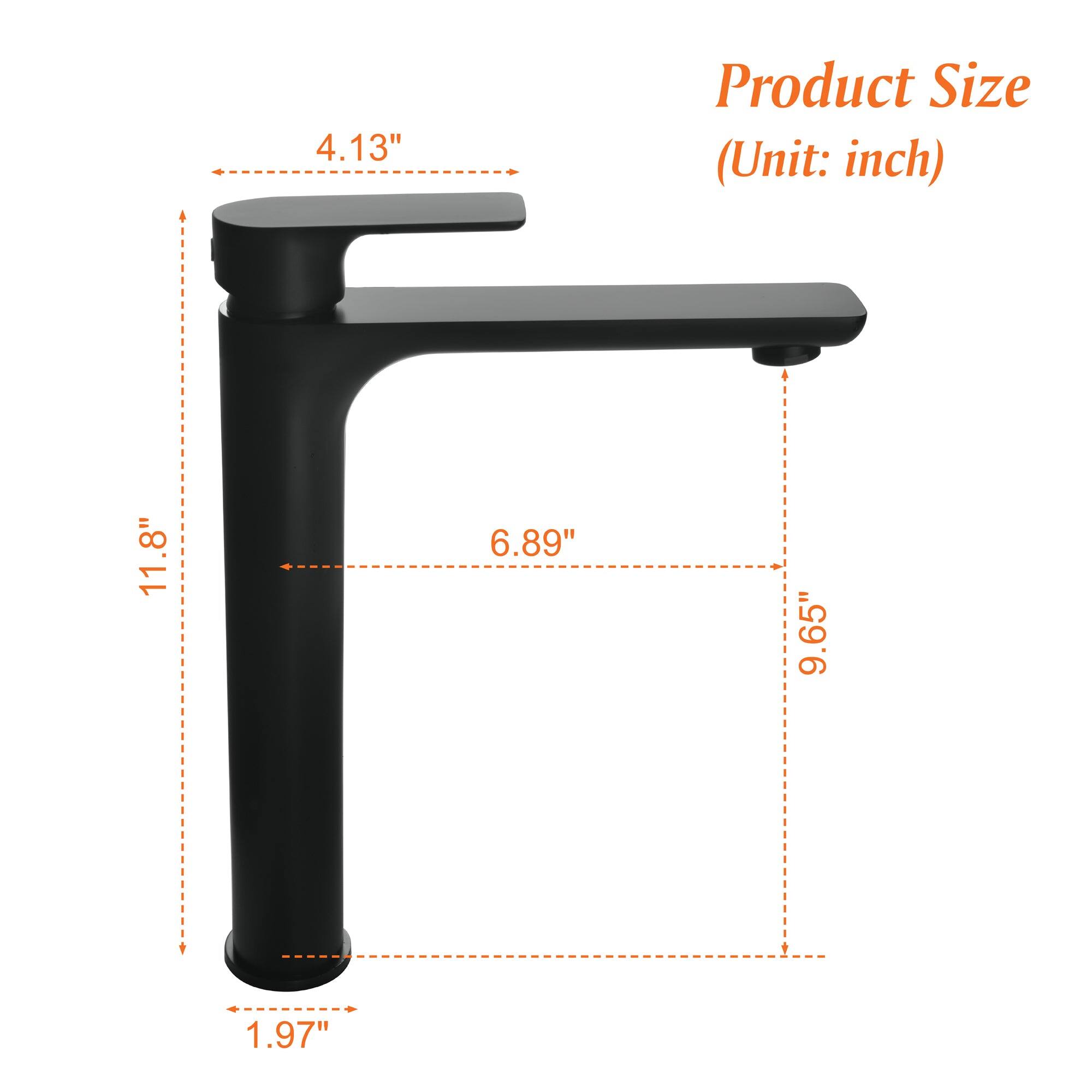 Product Size (Unit: inch)

- Length: 11.8"
- Width: 6.89"
- Height: 9.65"
- Thickness: 1.97"