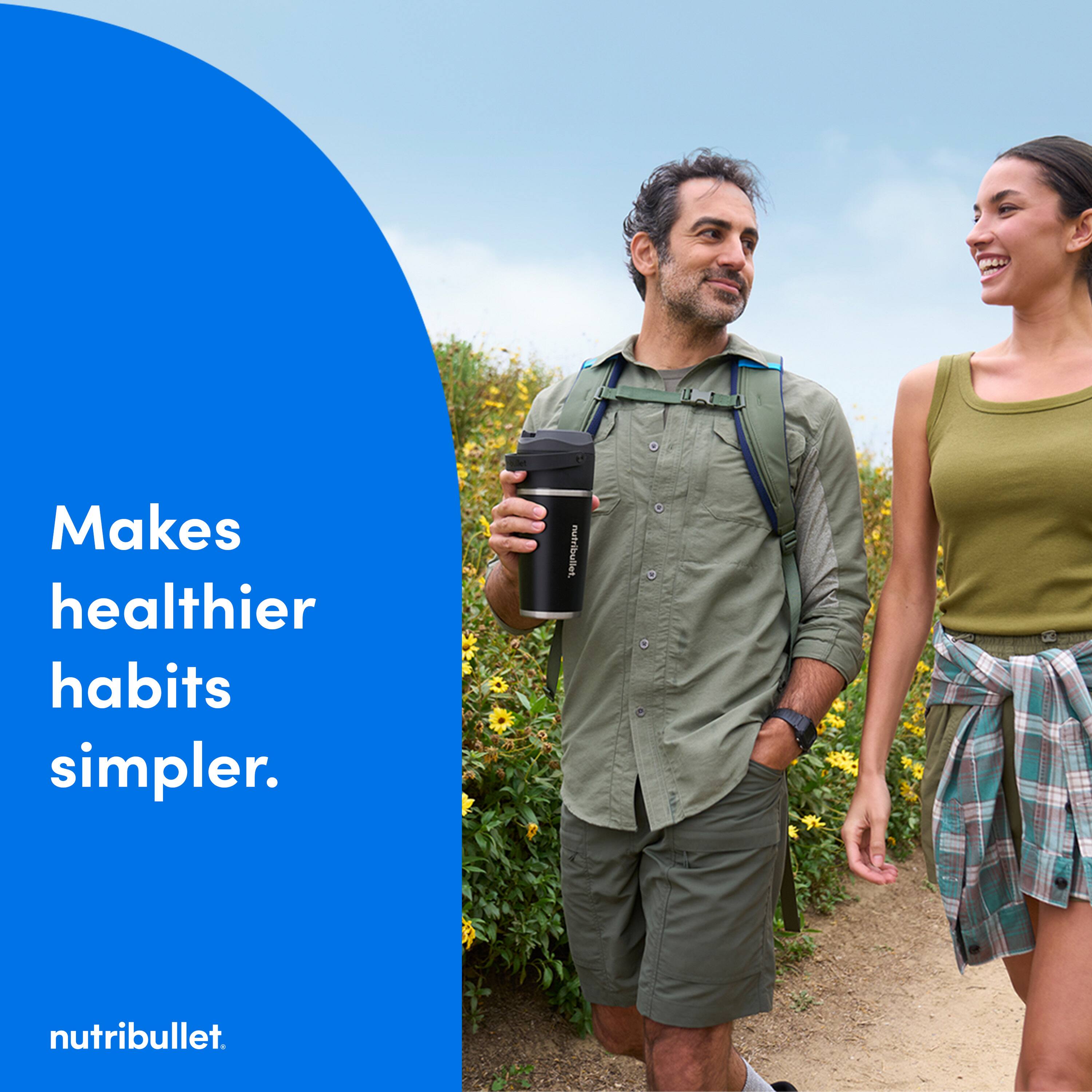 Makes healthier habits simpler. NutriBullet.