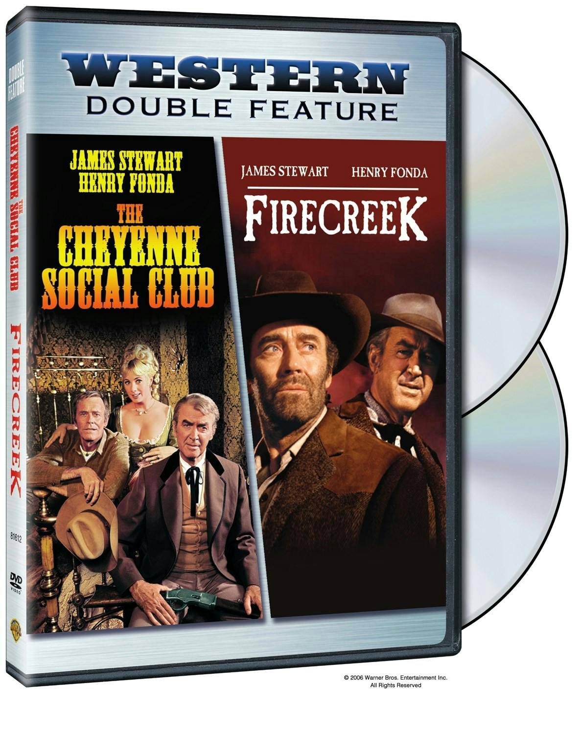 Angle. The Cheyenne Social Club/Fire Creek (DVD Double Feature) [DVD].